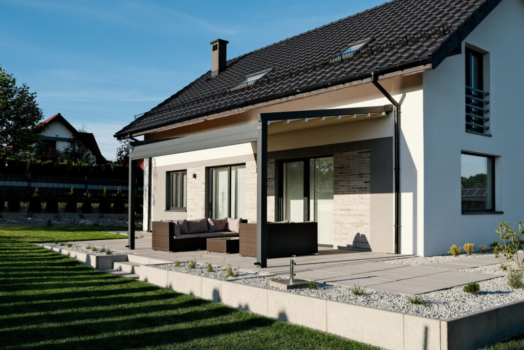 Látková pergola
