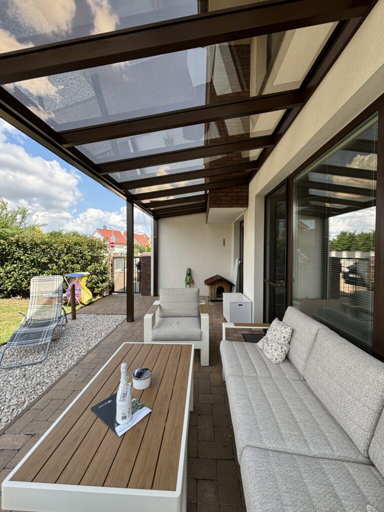 Hliníková pergola