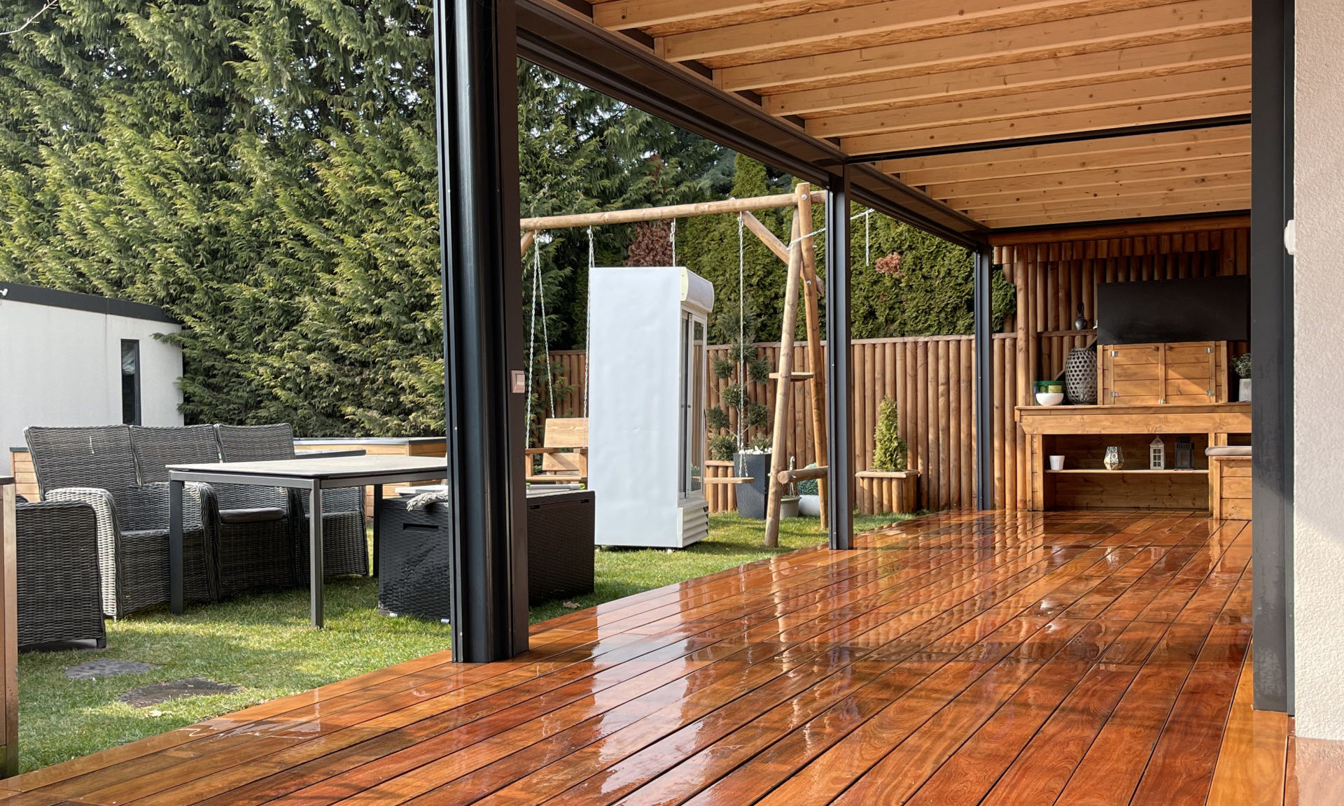 Renovácia drevenej terasy